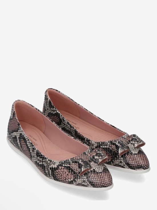 Cole Haan Shoes - Cole Haan Snake-Print Pointed Toe Flats